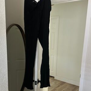 Chic Textured Zara Black Pants